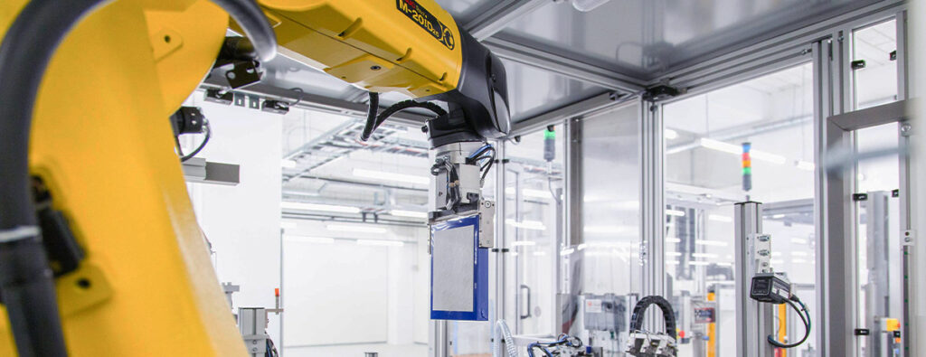 Battery production line