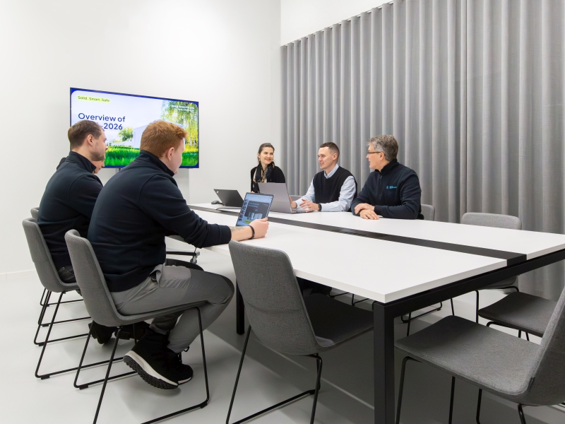 Bess solutions team in the moder office